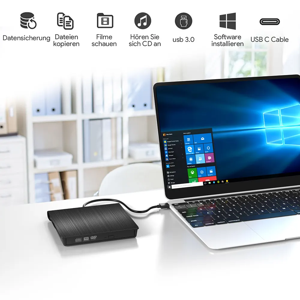 USB 3.0 External Optical Drive
