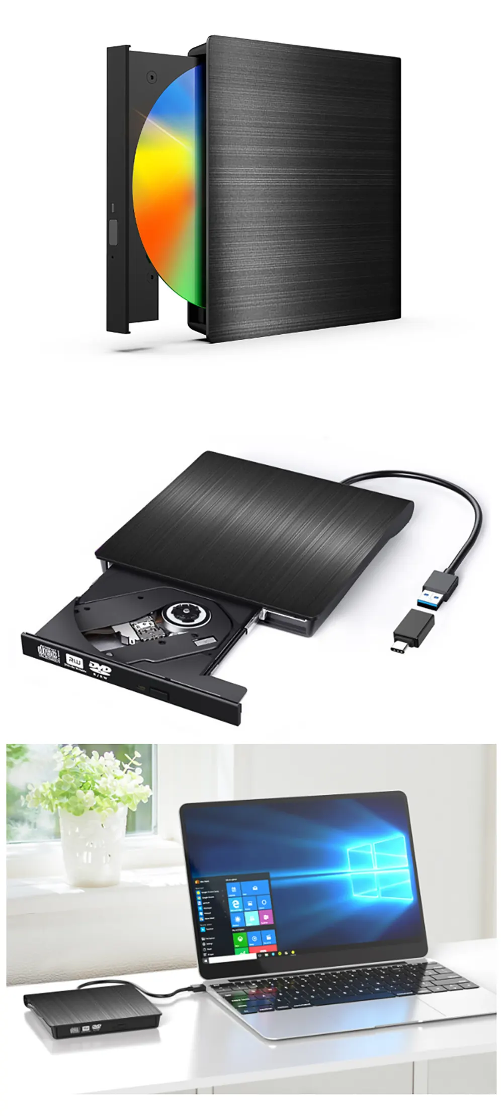 USB 3.0 External Optical Drive