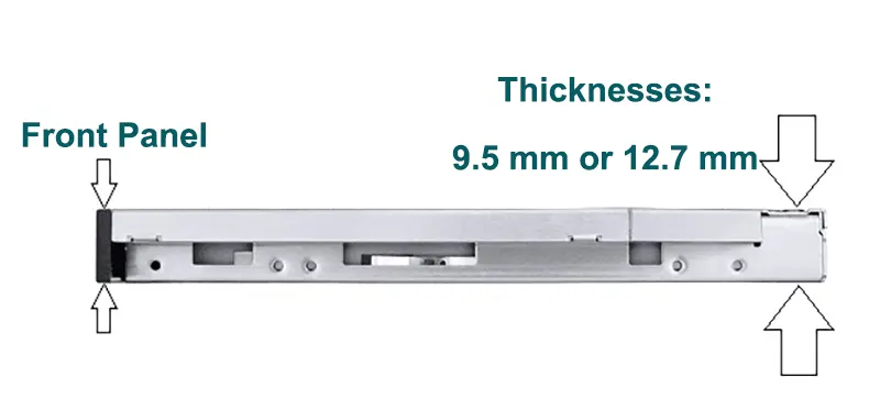 Ultra-Thin Notebook CD/DVD Burner