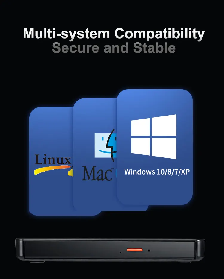 Lenovo External Optical Drive/Burner with USB 2.0 Dual Interface